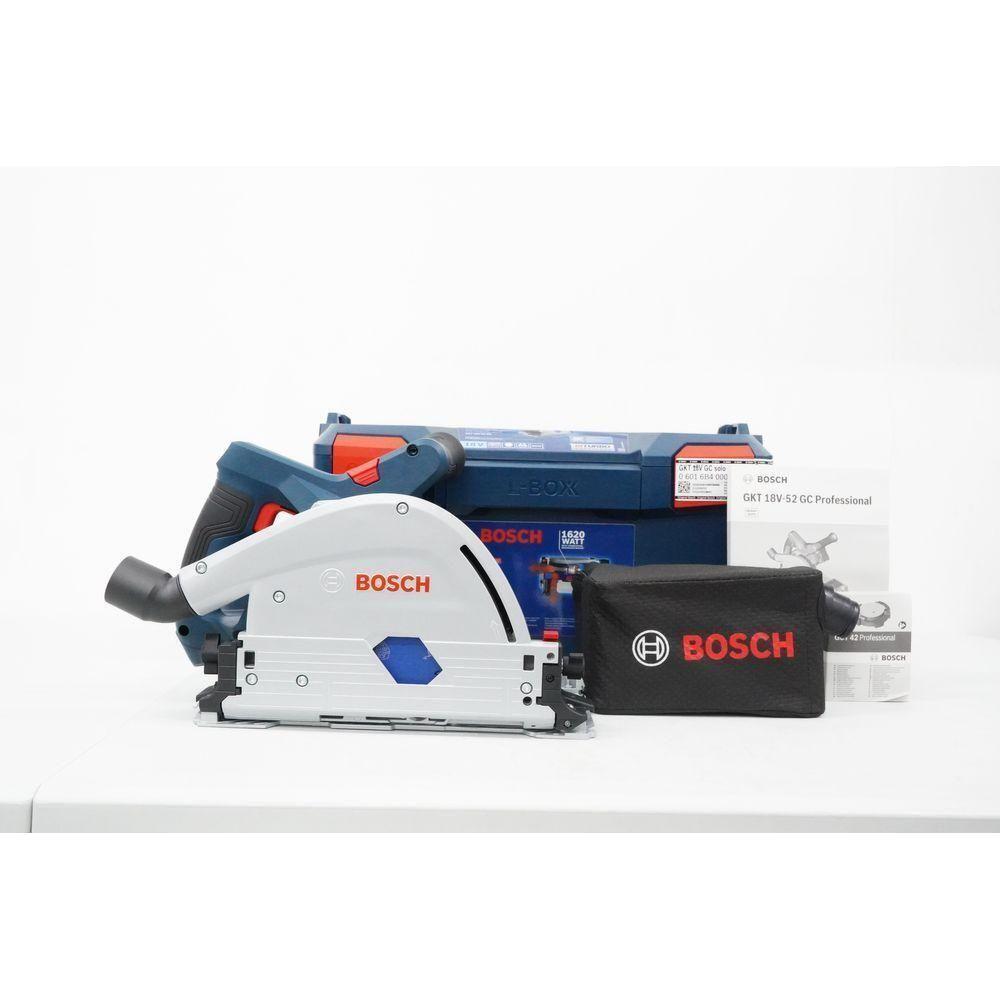 Bosch GKT 18V-52 GC Brushless Cordless Plunge Saw / Circular Saw 6-1/4 Bosch GKT 18V-52 GC Brushless Cordless Plunge Saw / Circular Saw 6-1/4